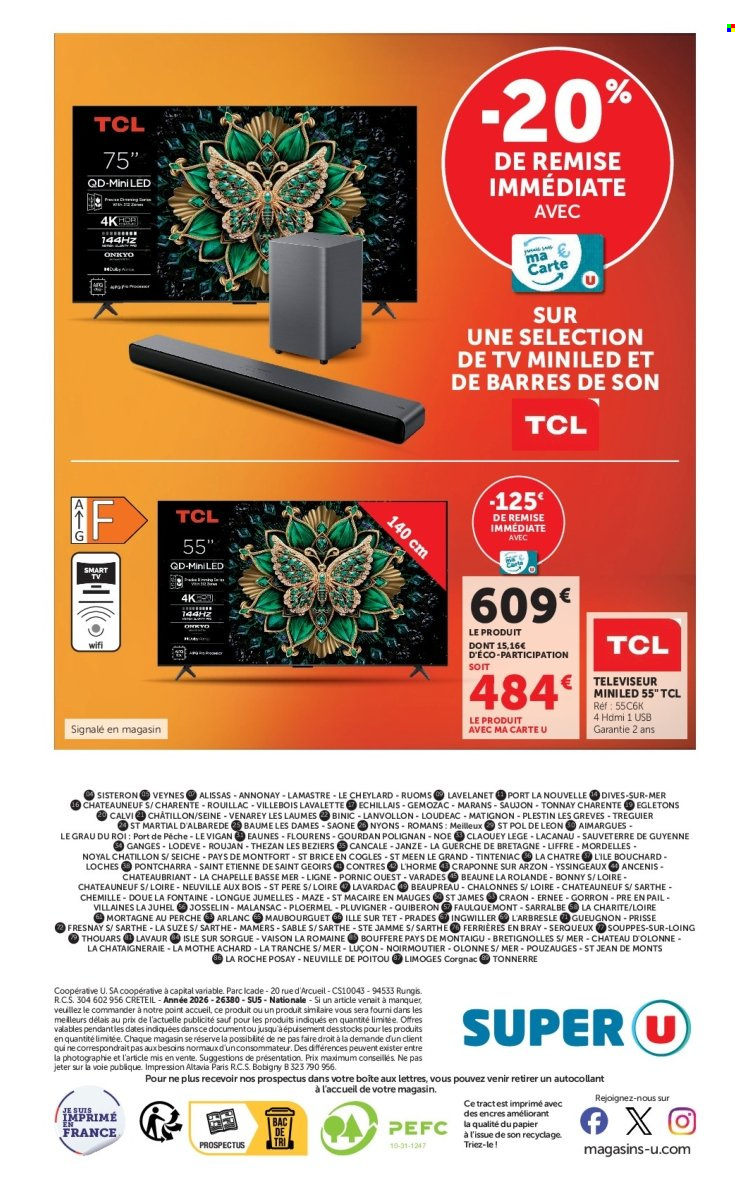 Catalogue SUPER U - 29/09/2026 - 11/10/2026. Page 18