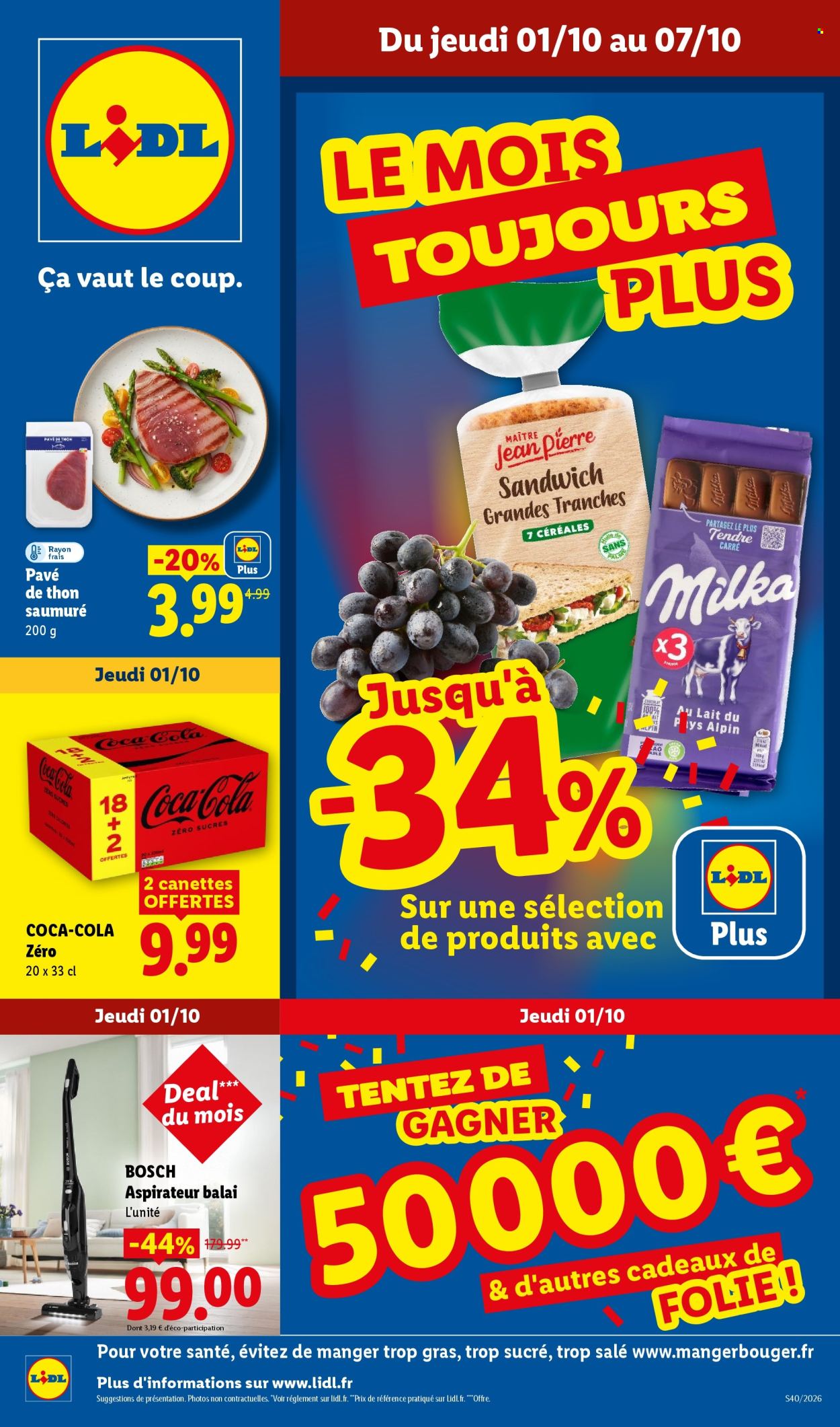 Catalogue Lidl - 01/10/2026 - 07/10/2026. Page 1