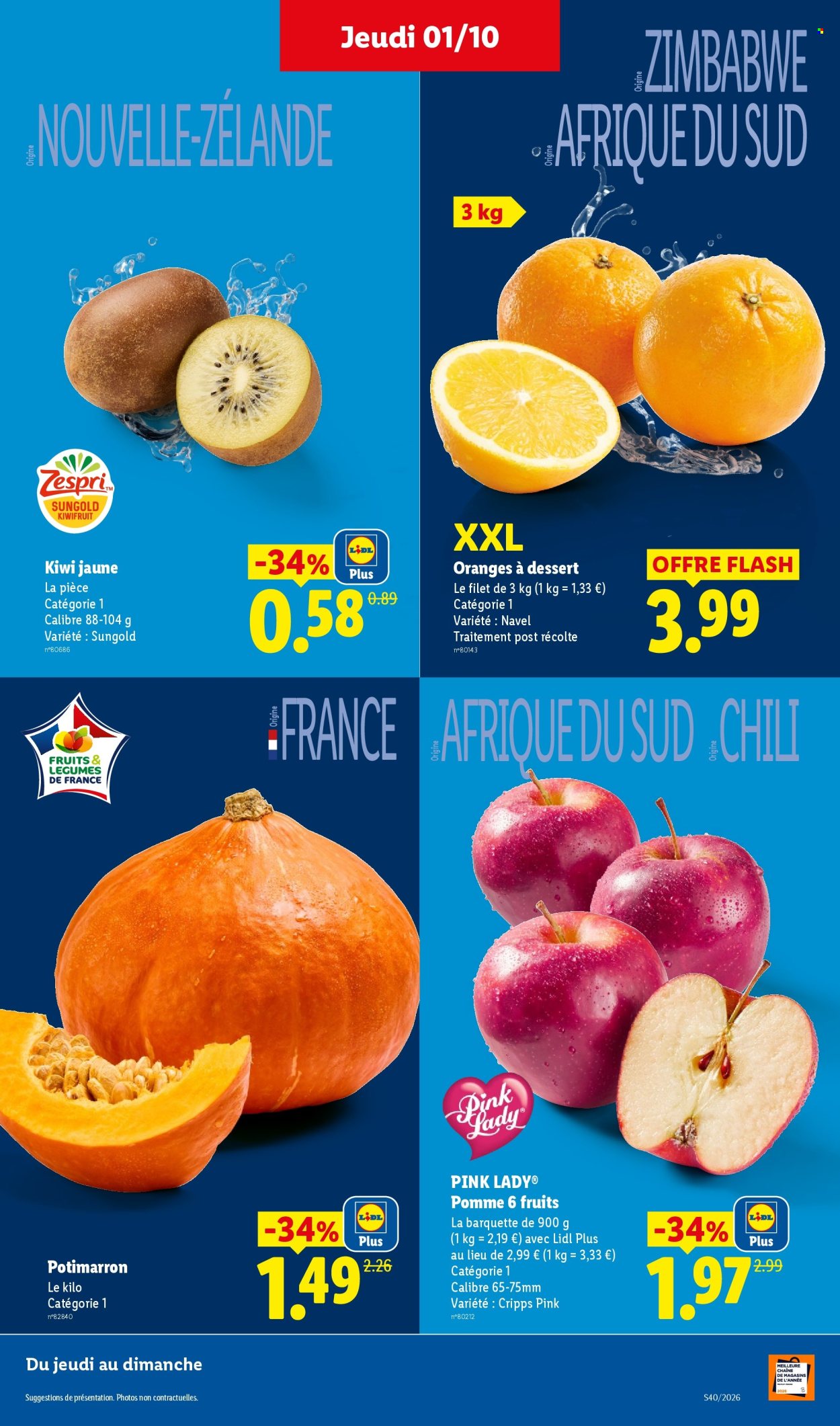 Catalogue Lidl - 01/10/2026 - 07/10/2026. Page 3