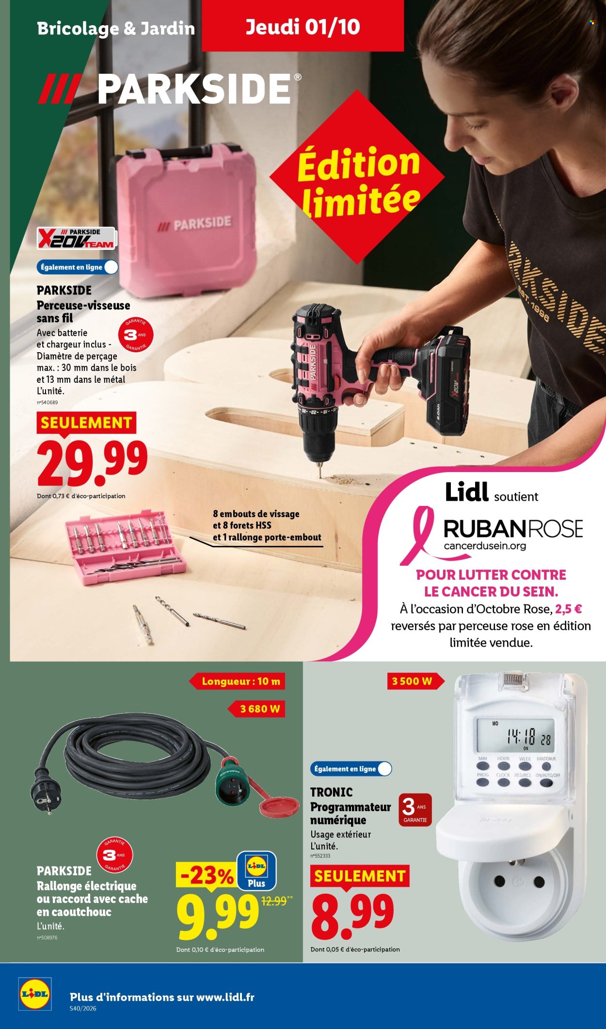 Catalogue Lidl - 01/10/2026 - 07/10/2026. Page 40
