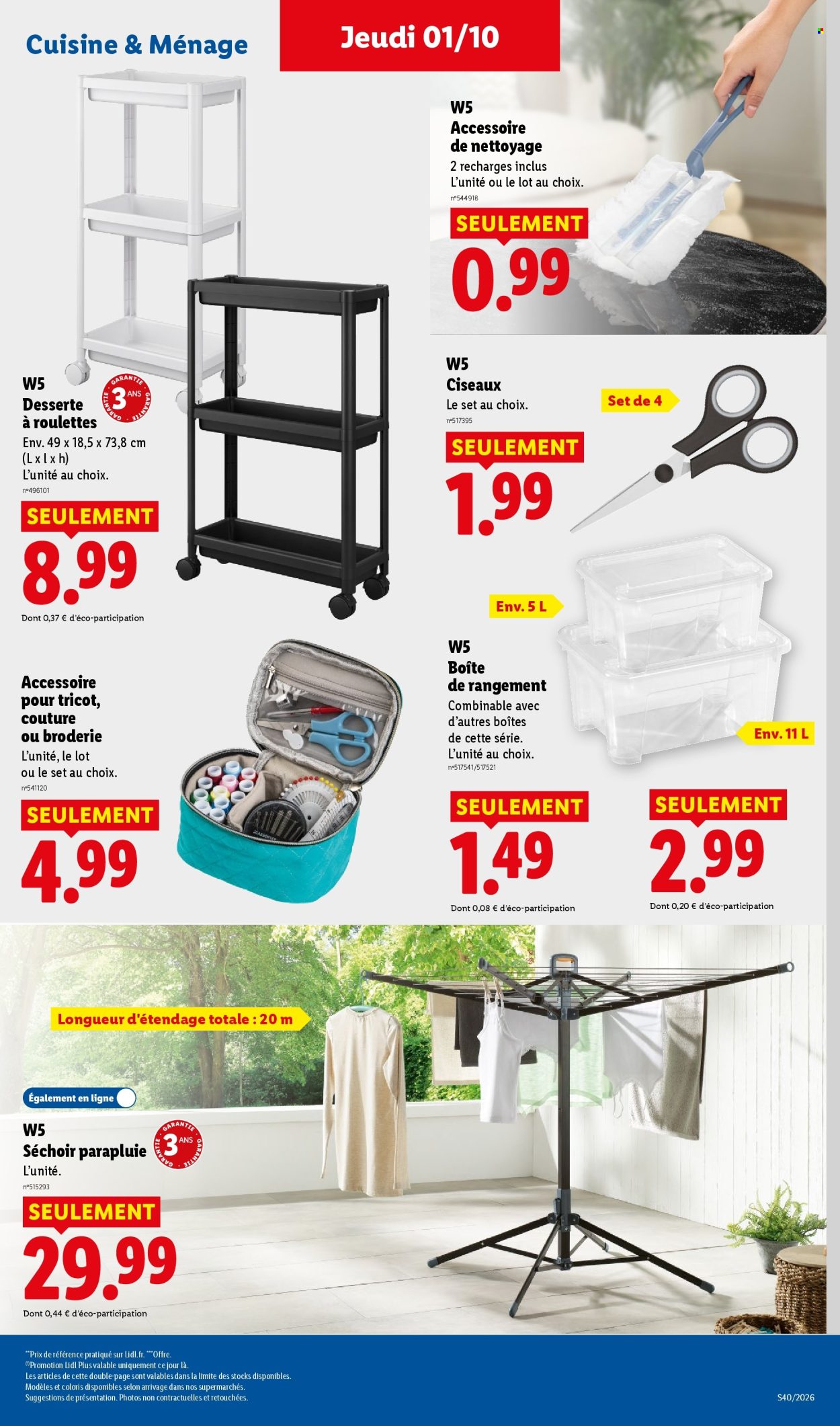Catalogue Lidl - 01/10/2026 - 07/10/2026. Page 43