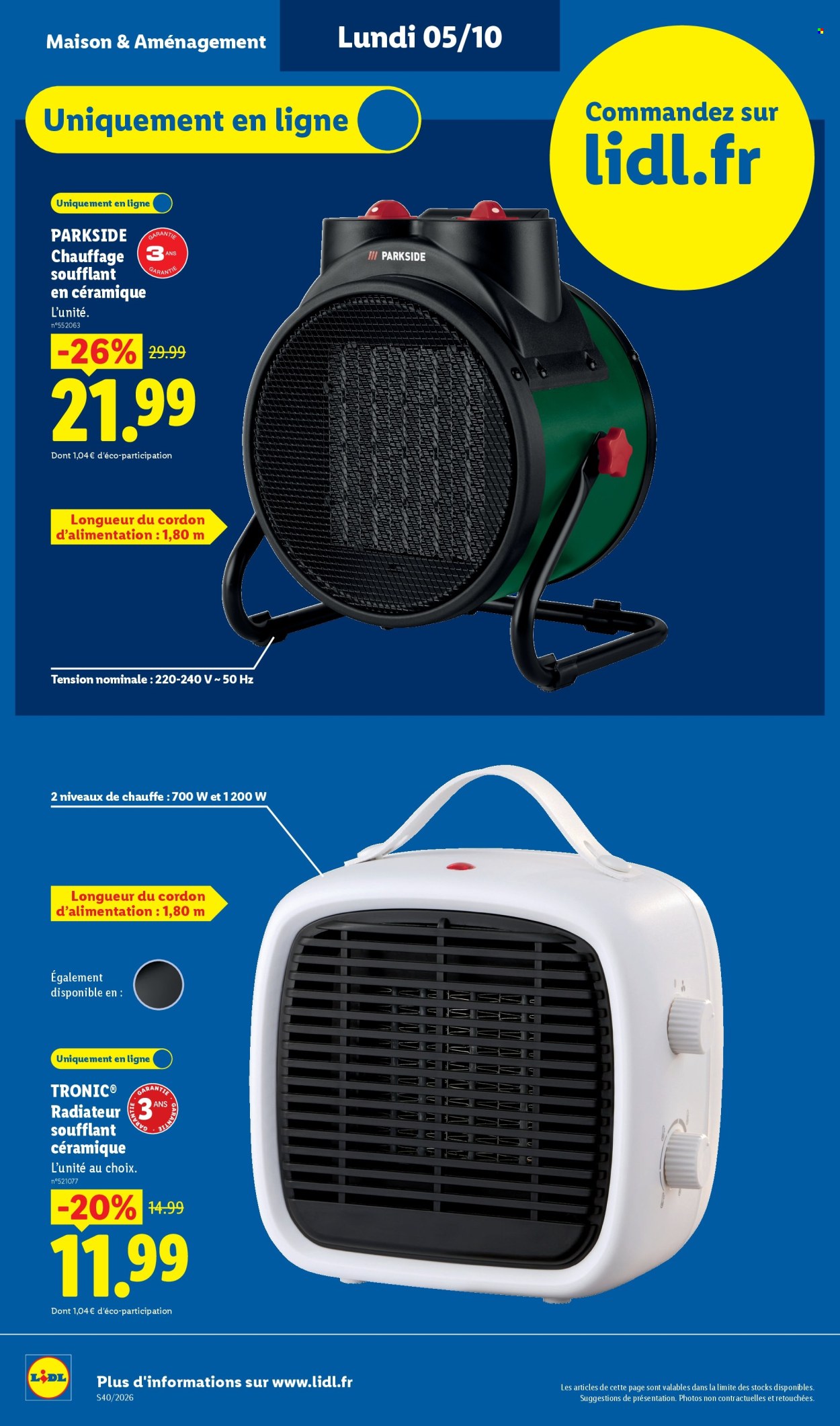 Catalogue Lidl - 01/10/2026 - 07/10/2026. Page 44
