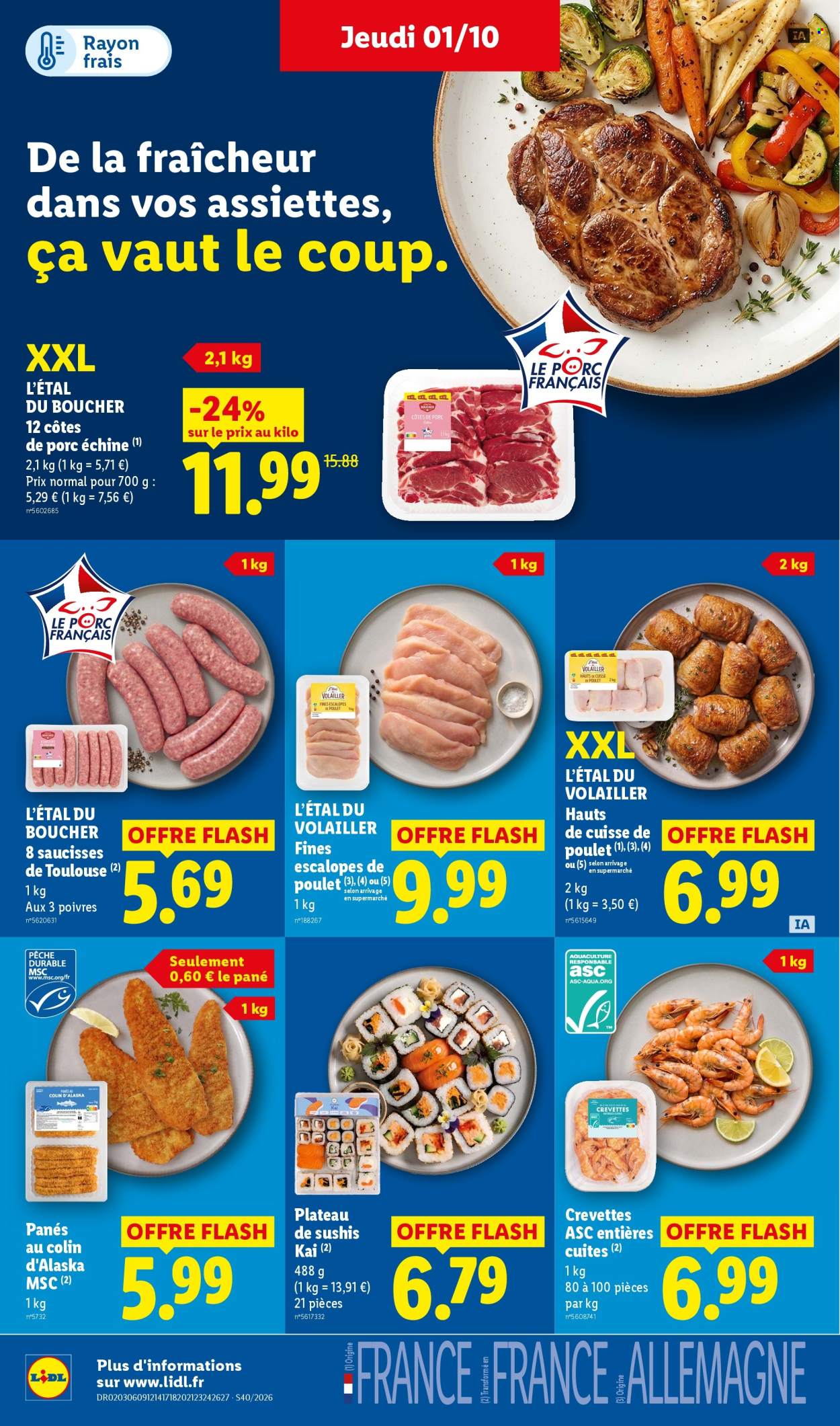 Catalogue Lidl - 01/10/2026 - 07/10/2026. Page 10