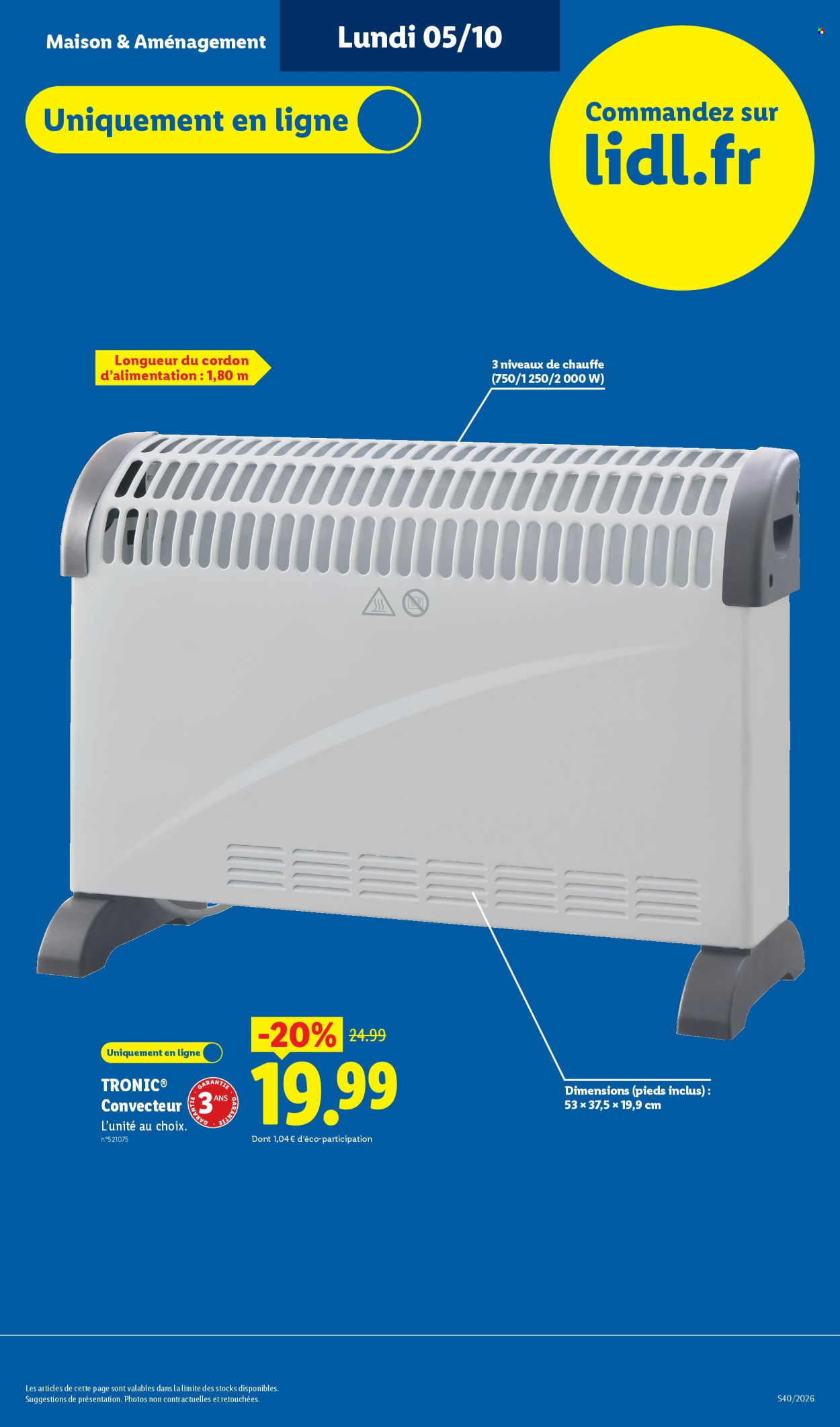 Catalogue Lidl - 01/10/2026 - 07/10/2026. Page 45