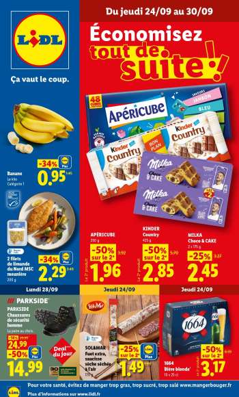 Catalogue Lidl - 24/09/2026 - 30/09/2026.