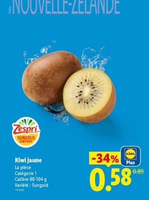 Kiwi jaune