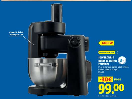 SILVERCREST Robot de cuisine Premium