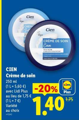 CIEN Crème de soin