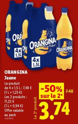 Orangina Jaune