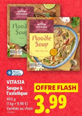 VITASIA Soupe à l'asiatique