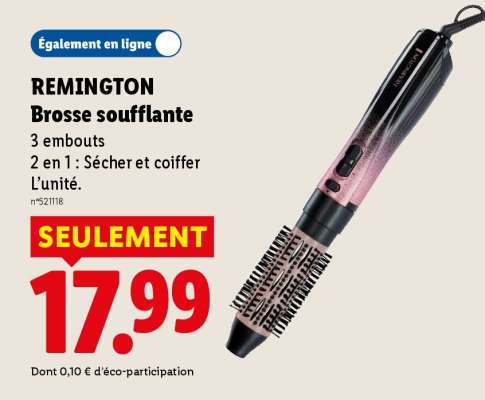 REMINGTON Brosse soufflante