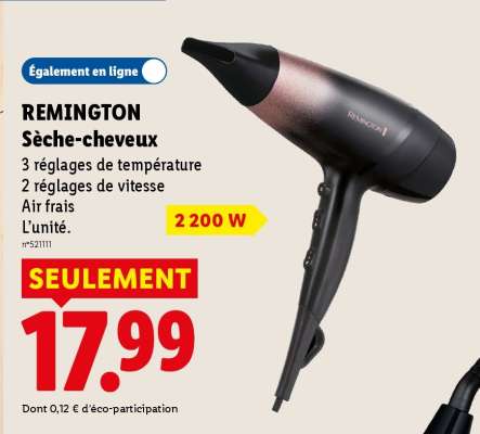 REMINGTON Sèche-cheveux