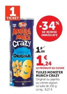 TUILES “MONSTER MUNCH CRAZY”