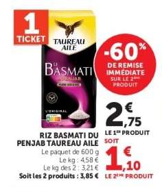 Riz Basmati Du Penjab Taureau Ailé