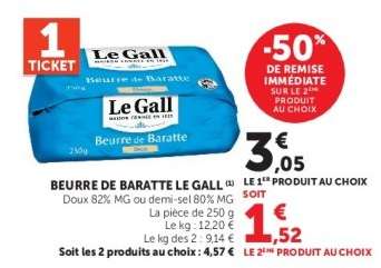 Beurre De Baratte Le Gall