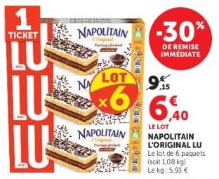 Napolitain L'original Lu