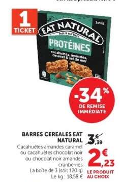 BARRES CEREALES EAT NATURAL