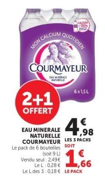 Eau Minérale Naturelle Courmayeur