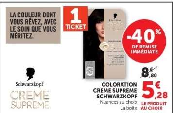 Coloration Crème Suprême SCHWARZKOPF