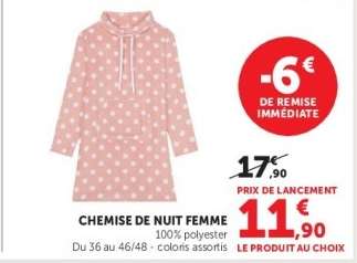 CHEMISE DE NUIT FEMME