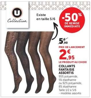 Collants Fantaisie Assortis
