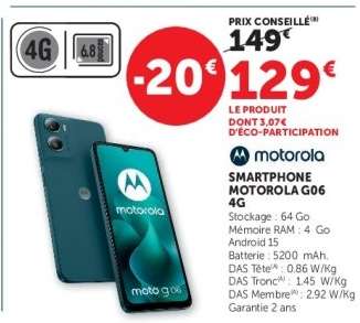 SMARTPHONE MOTOROLA G06 4G