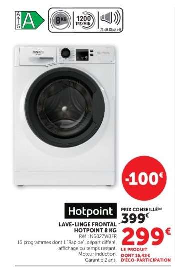 Hotpoint Lave-linge Frontal