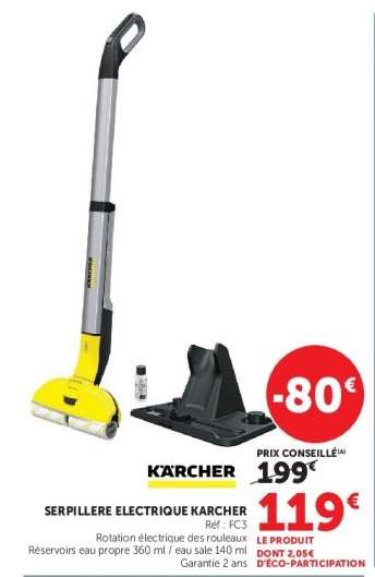 SERPILLERE ELECTRIQUE KARCHER