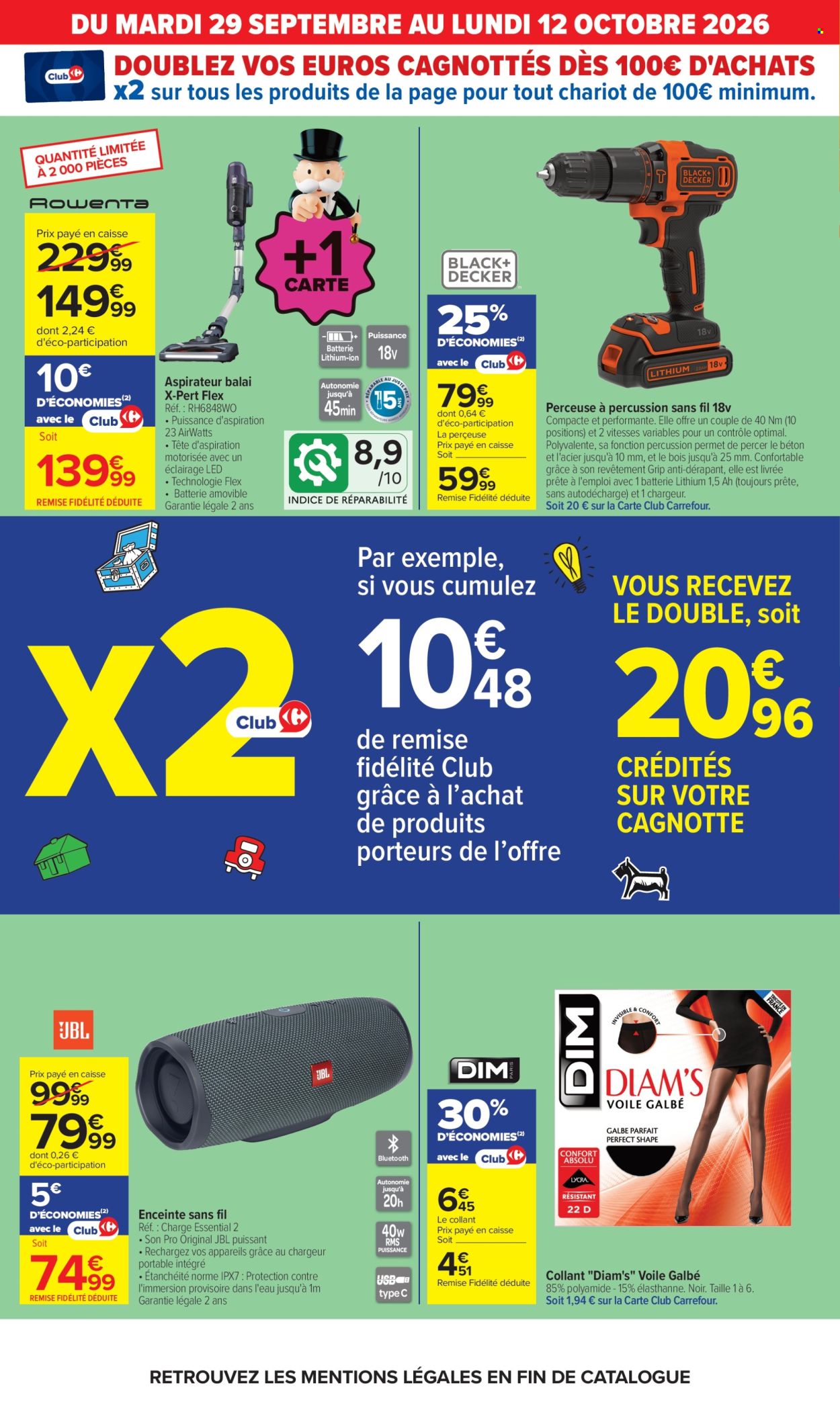 Catalogue Carrefour Hypermarchés - 29/09/2026 - 12/10/2026. Page 10
