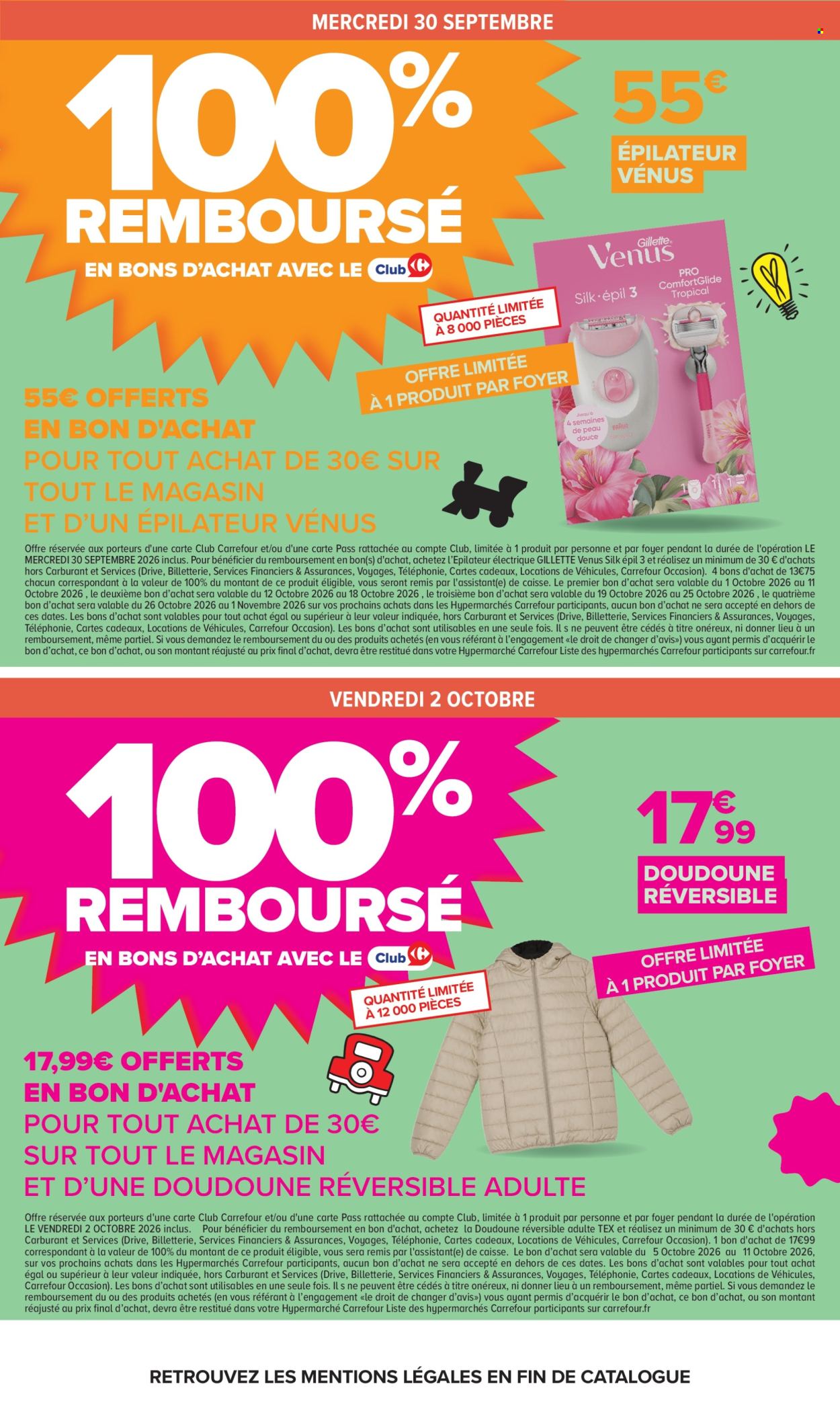 Catalogue Carrefour Hypermarchés - 29/09/2026 - 12/10/2026. Page 11