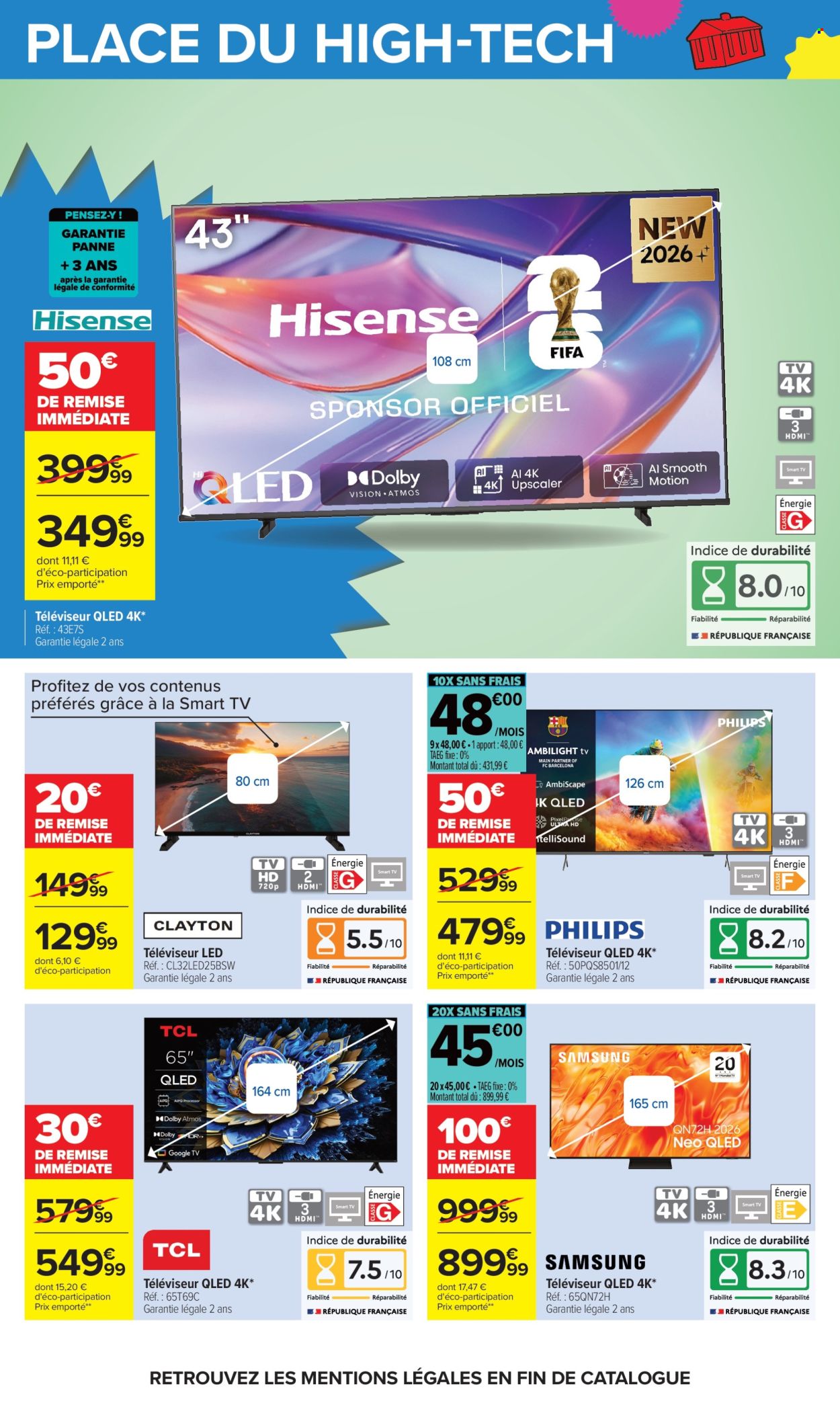 Catalogue Carrefour Hypermarchés - 29/09/2026 - 12/10/2026. Page 82