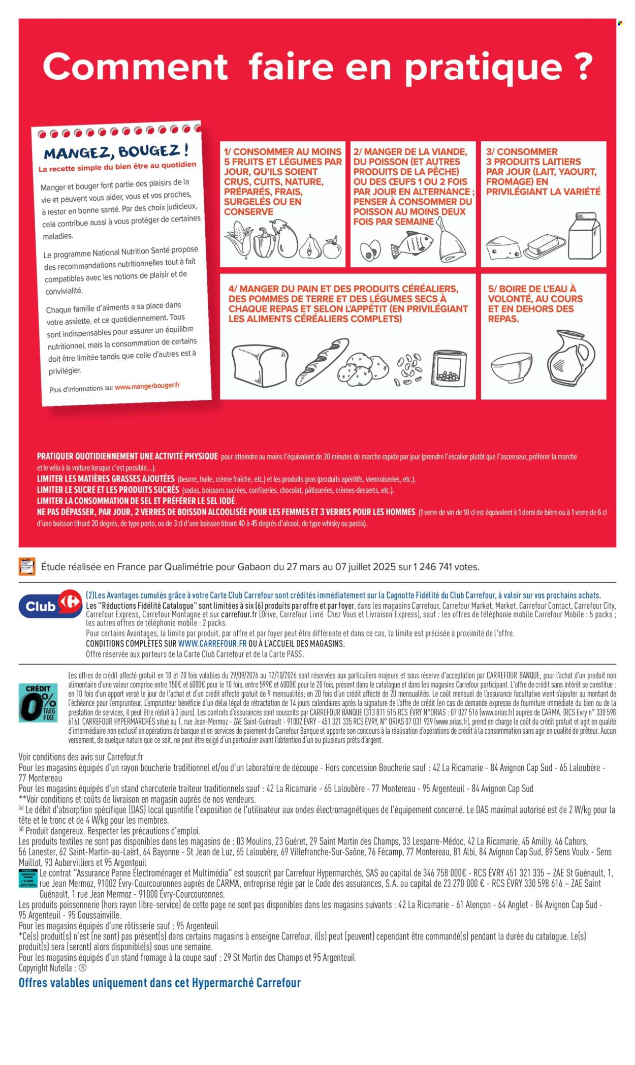 Catalogue Carrefour Hypermarchés - 29/09/2026 - 12/10/2026. Page 88