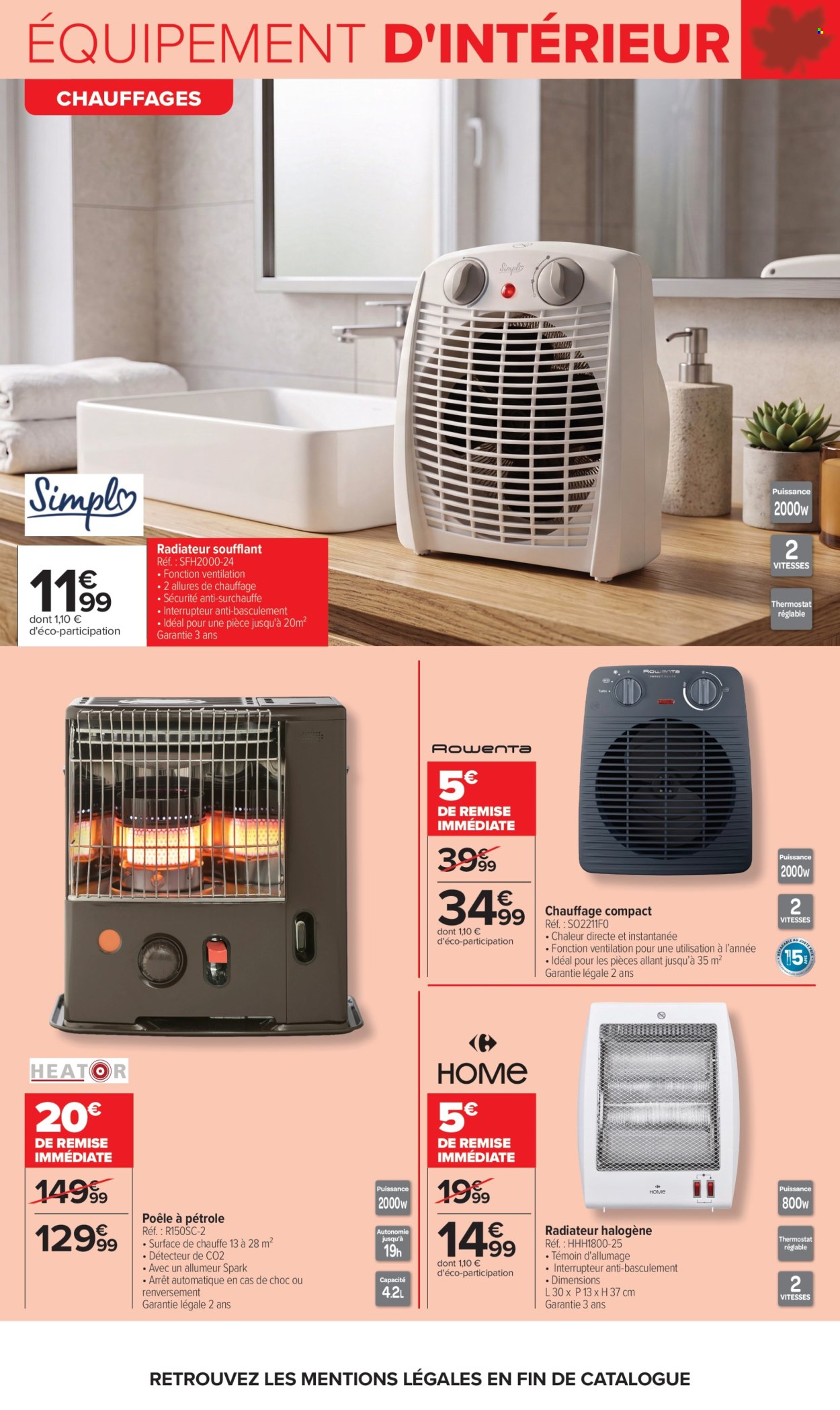 Catalogue Carrefour Hypermarchés - 29/09/2026 - 12/10/2026. Page 18