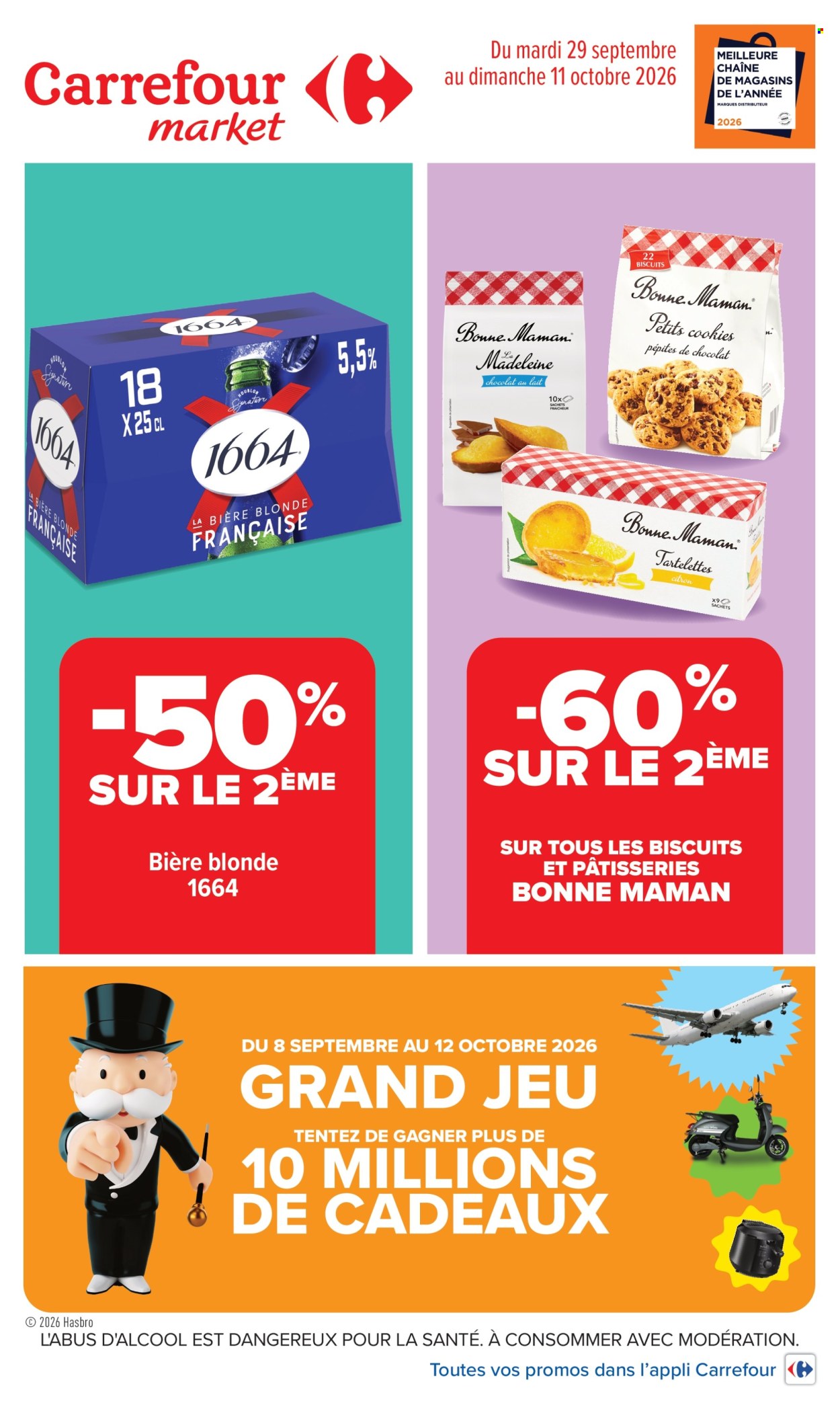 Catalogue Carrefour Market - 29/09/2026 - 11/10/2026. Page 1