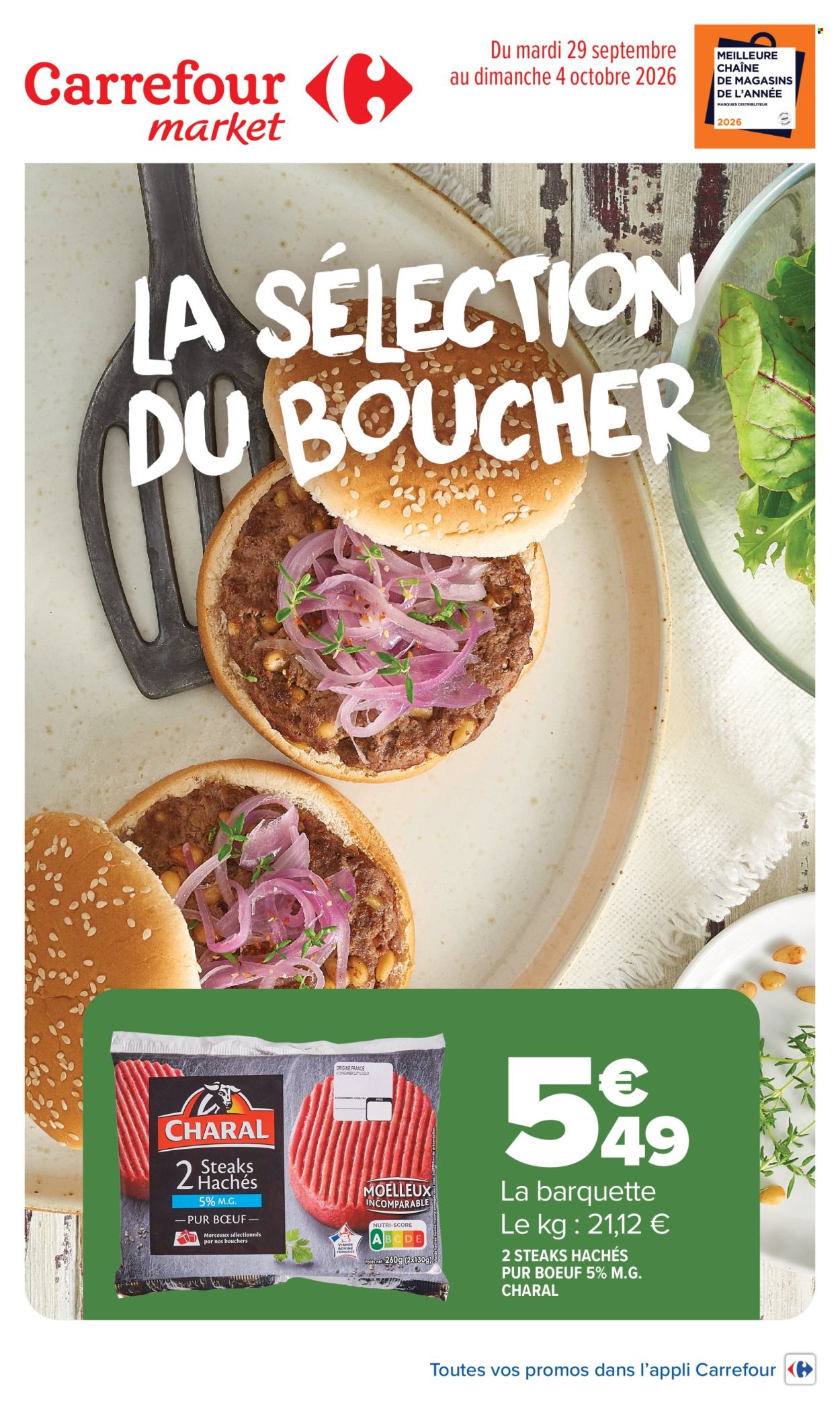 Catalogue Carrefour Market - 29/09/2026 - 04/10/2026. Page 1