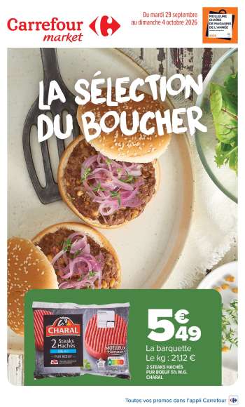 Catalogue Carrefour Market - 29/09/2026 - 04/10/2026.