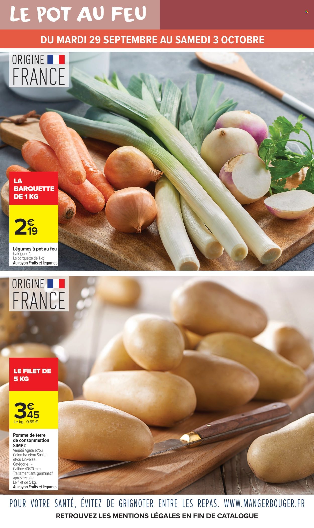 Catalogue Carrefour Market - 29/09/2026 - 04/10/2026. Page 2