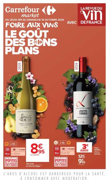 Catalogue Carrefour Market - 01/10/2026 - 18/10/2026.
