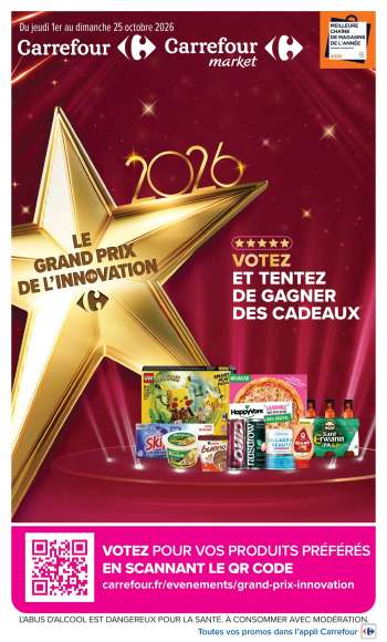 Catalogue Carrefour - 01/10/2026 - 25/10/2026.