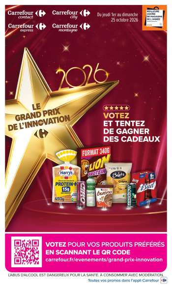 Catalogue Carrefour - 01/10/2026 - 25/10/2026.