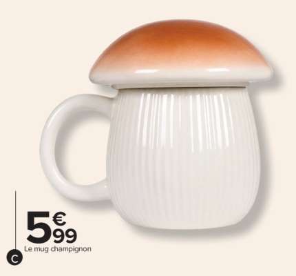 Le mug champignon