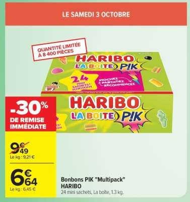 Bonbons PIK "Multipack" HARIBO