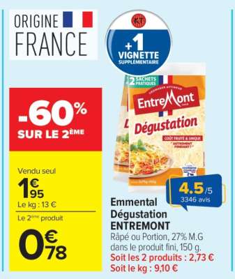 Emmental Dégustation ENTREMONT