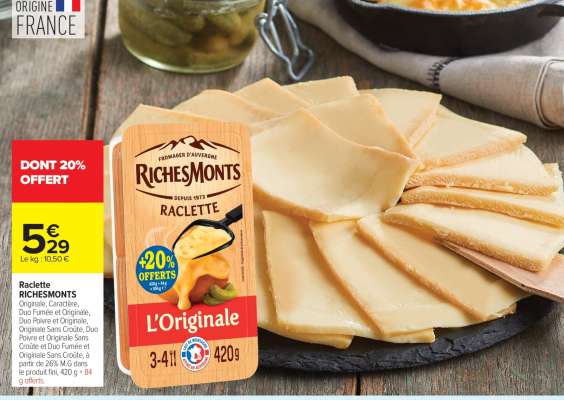 Raclette Richesmonts