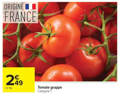 Tomate grappe
