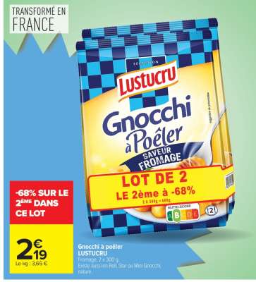 Gnocchi à poêler