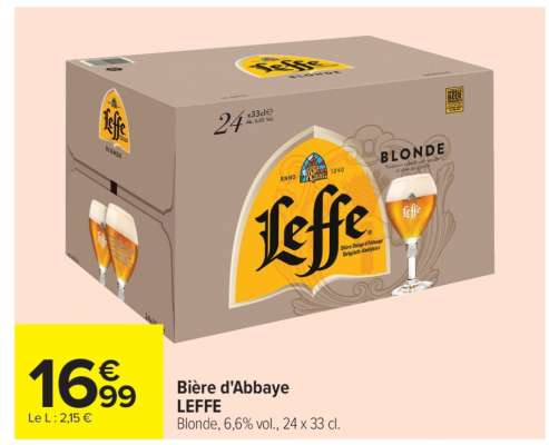 Bière d’Abbaye LEFFE