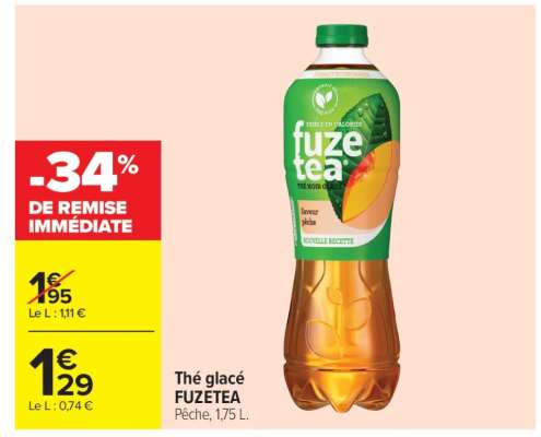 THÉ GLACÉ “FUZETEA”