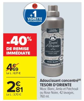 Adoucissant concentré TESORI D'ORIENTE