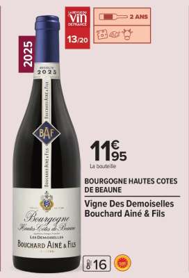 BOURGOGNE HAUTES CÔTES DE BEAUNE